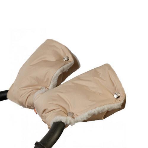 Муфта - рукавички для рук на коляску (мех)
