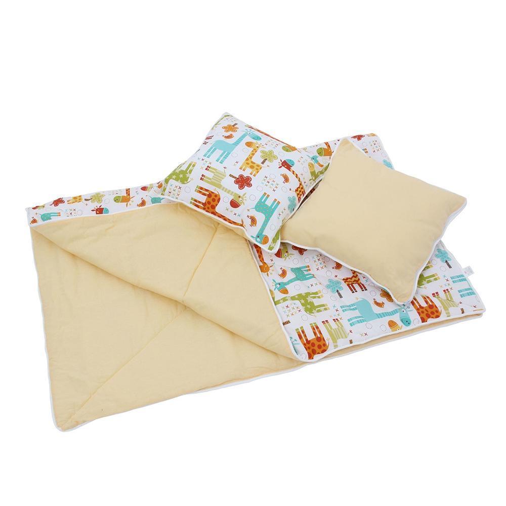 Одеяло и подушки для вигвама детского Polini ЖИРАФ
